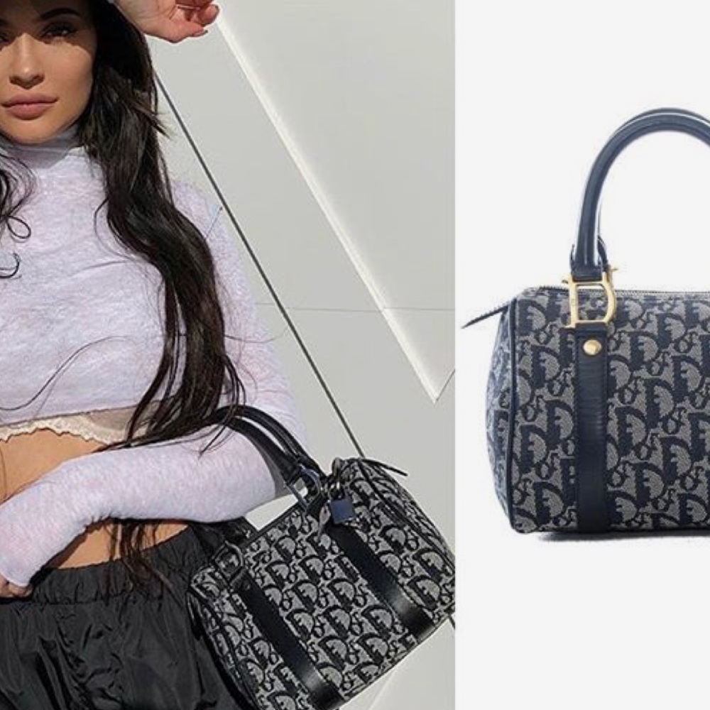 Authentic Dior Mini Boston Trotter Bag